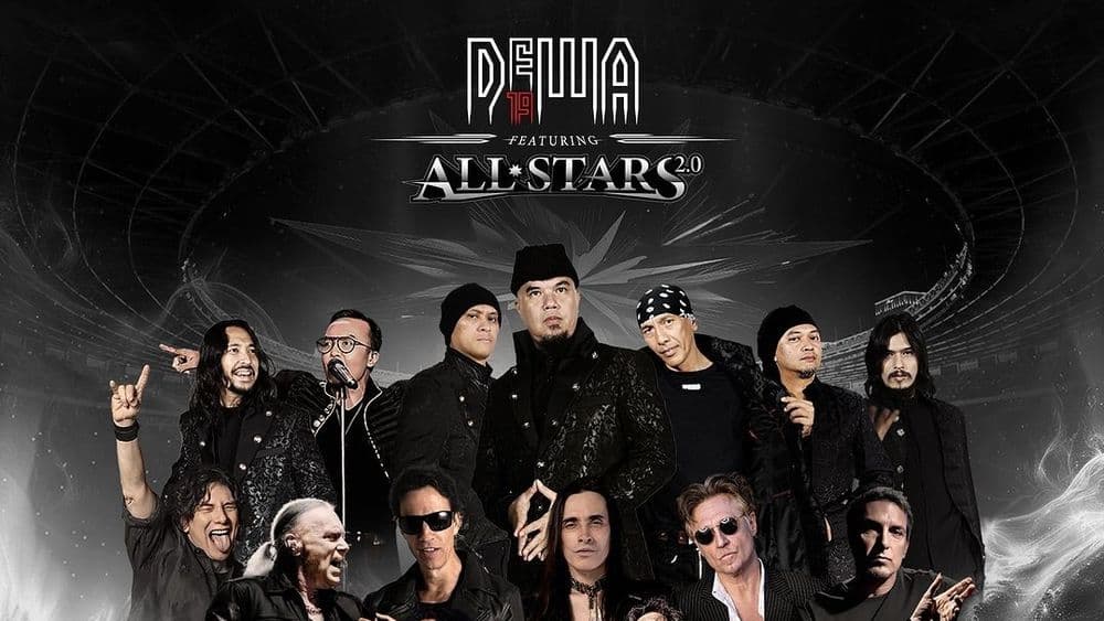 Dewa 19 All Stars Set to Rock GBK with Global Rockstar Legends