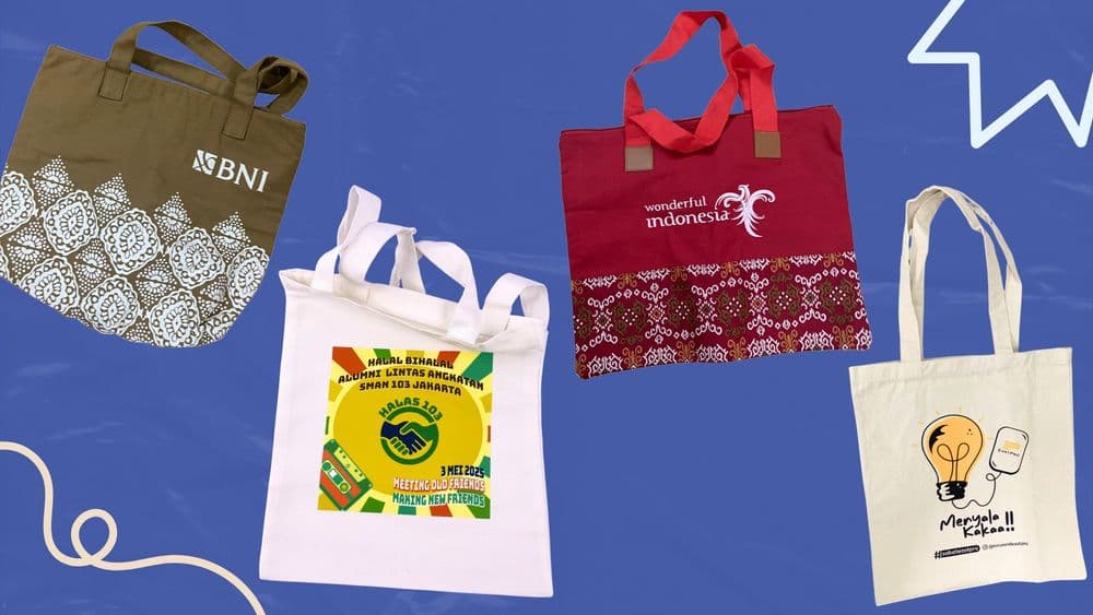 Totebag, Merchandise Sejuta Umat yang Selalu Hadir di Setiap Event