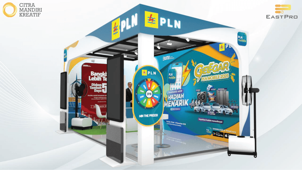 Desain Booth Bukan Sekadar Estetik, Tapi Strategi Biar Dilirik