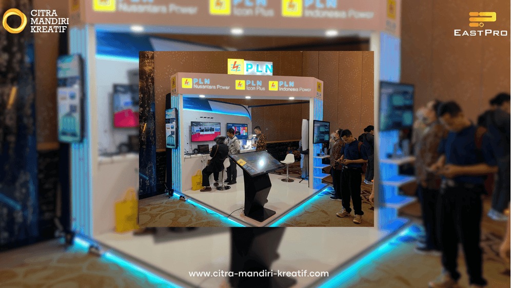 Minimalist Booth with Smart Concepts, the Result is Super Cool!